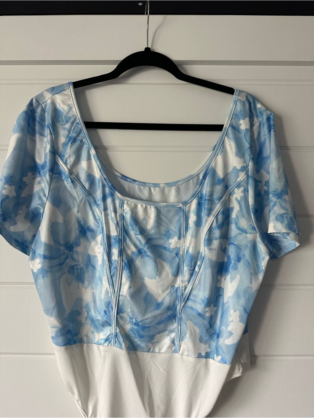 SHEIN Plus Scoop-Neck Bodysuit Bundle